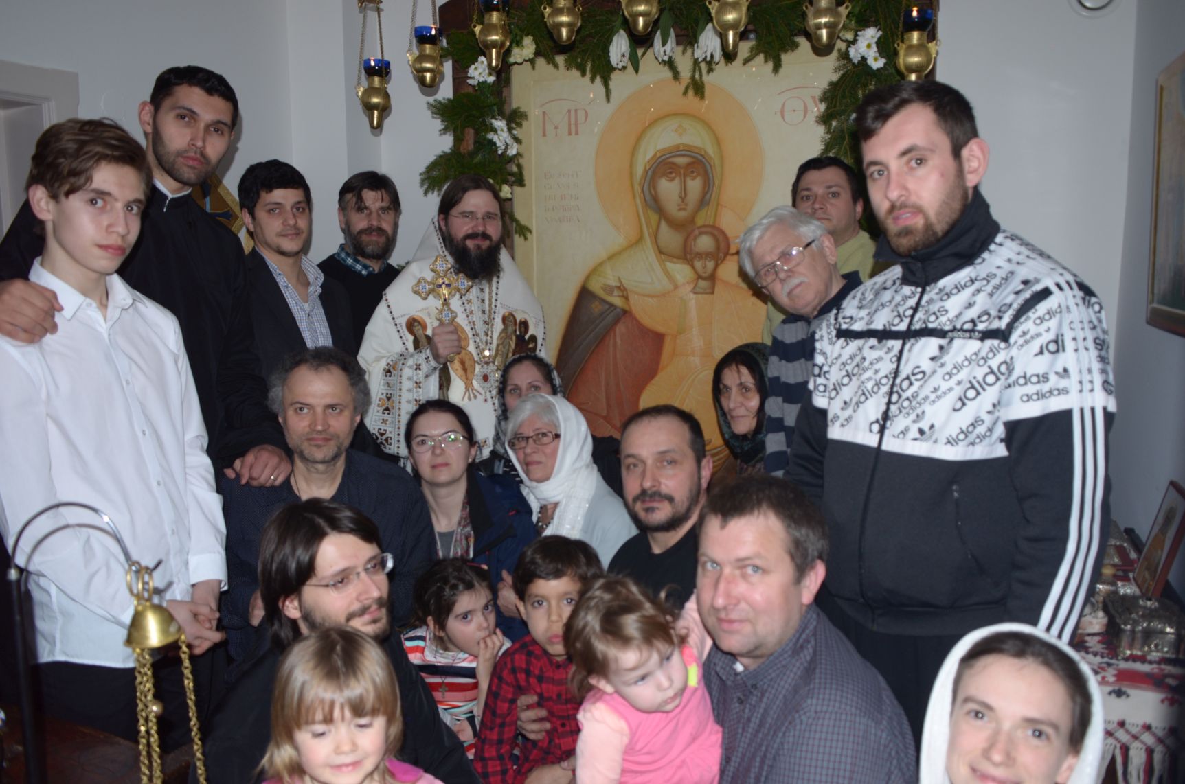 Icoana Maicii Domnului „Eu sunt cu voi și nimeni împotriva voastră”, cinstită la Stockholm