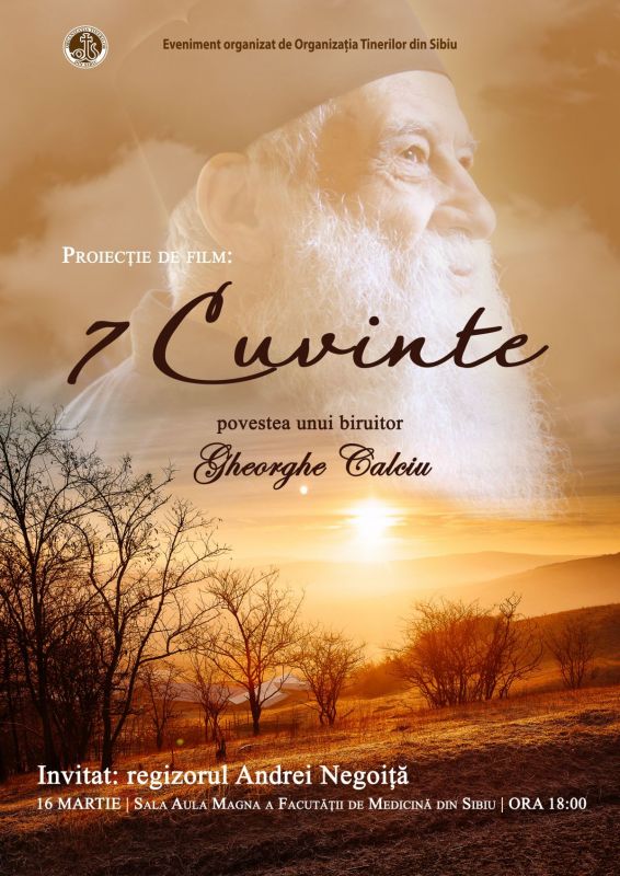 Film dedicat Părintelui Gheorghe Calciu, în premieră la Sibiu