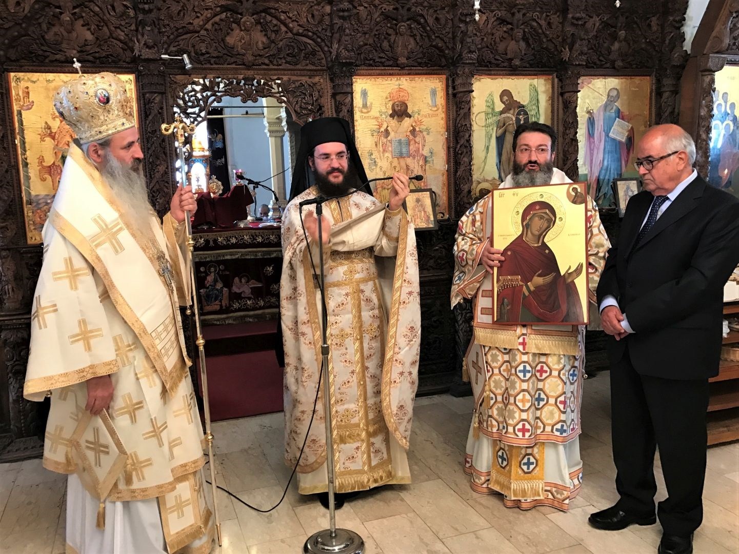 Vizita IPS Teofan în Biserica Ortodoxă a Ciprului