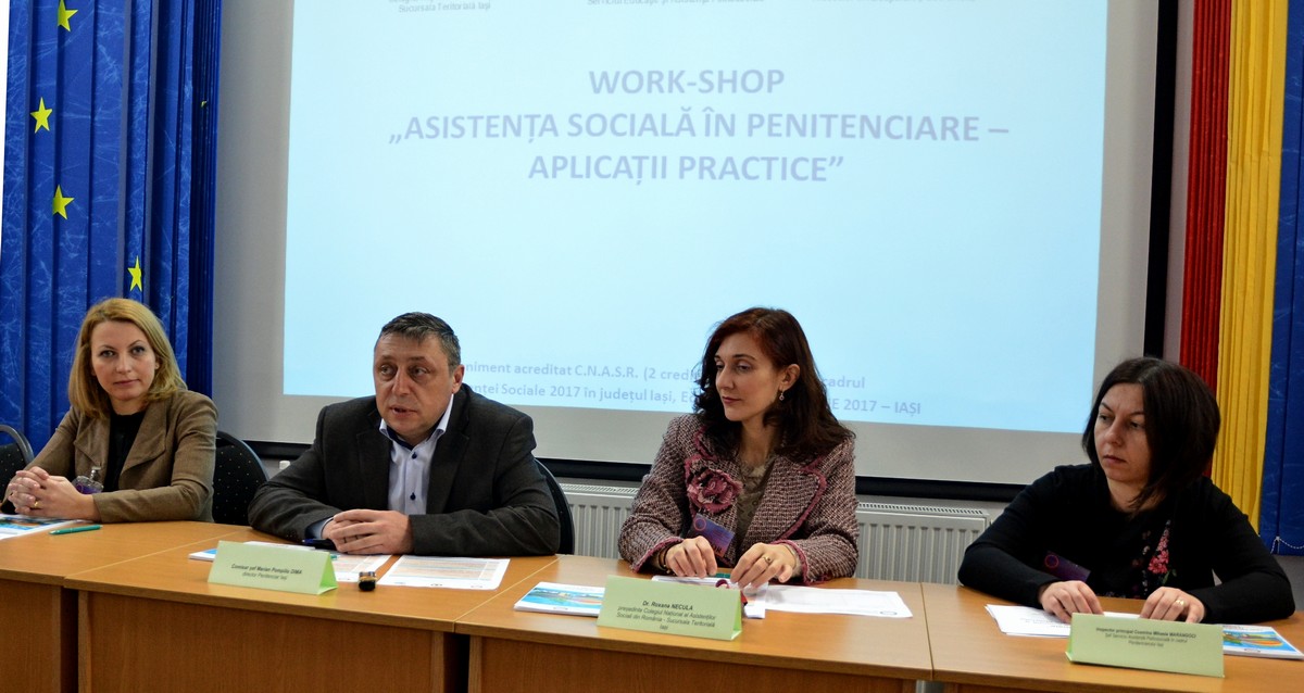 Asistenţa socială dincolo de gratii
