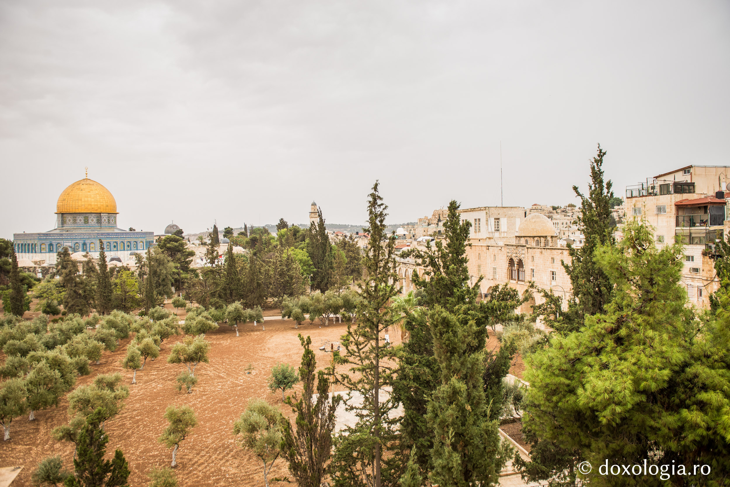 (Foto) Fortăreața Antonia – Locul condamnării la moarte a Mântuitorului Hristos