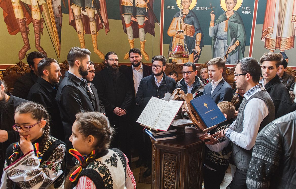 Hirotonii întru ieromonah și ierodiacon la hramul Mănăstirii Sihăstria Putnei
