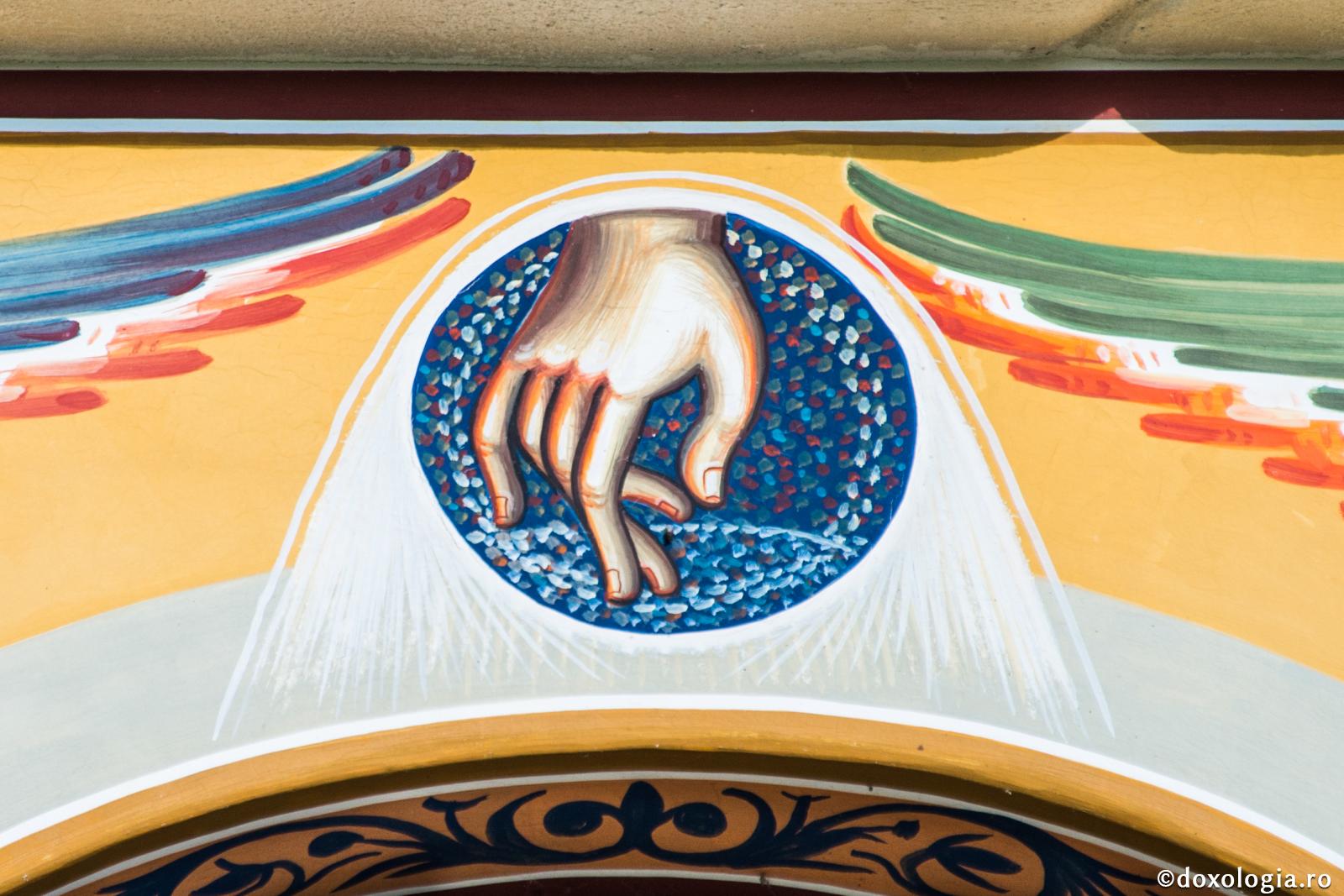 mână care binecuvântează