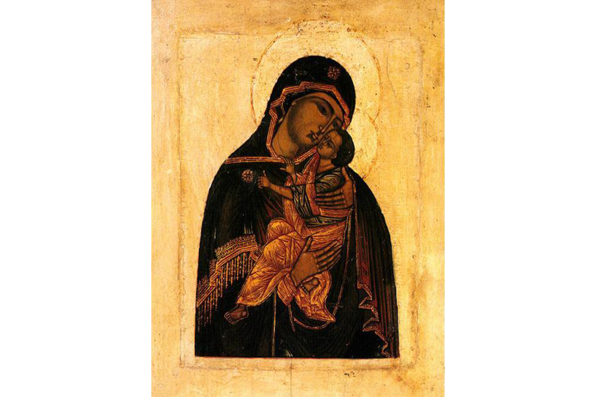 Icoana Maicii Domnului din Smolensk „Dulcea sărutare”