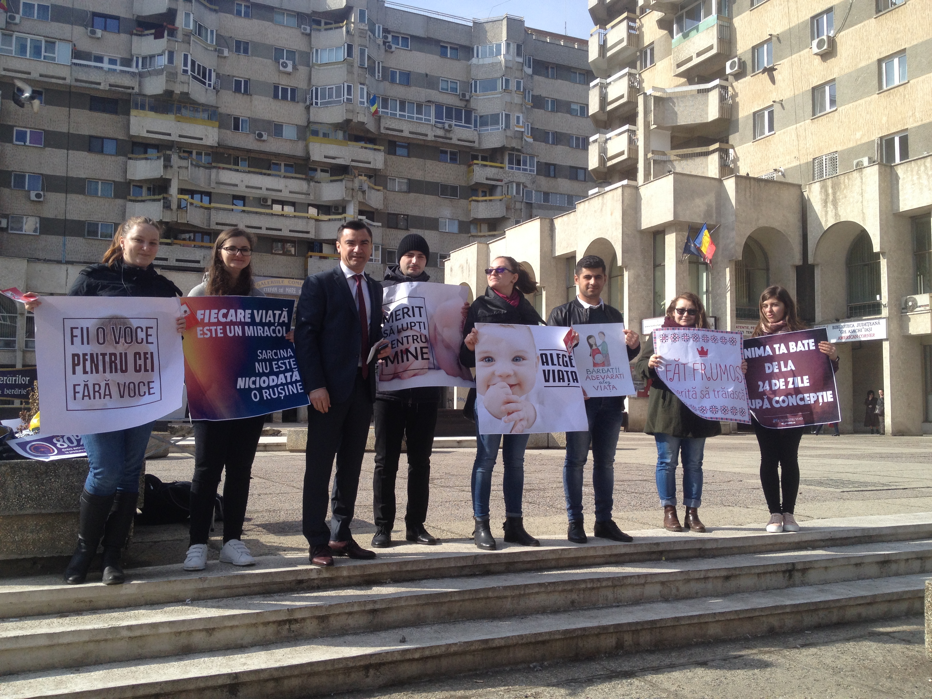 Campania 40 de zile pentru viaţă la Iaşi continuă