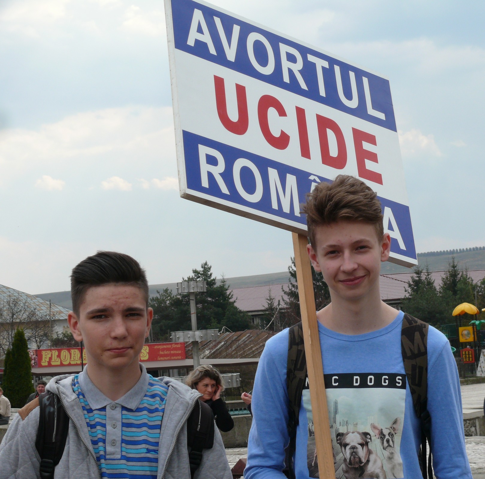 Numeroase mesaje pro viaţă, la Fălticeni