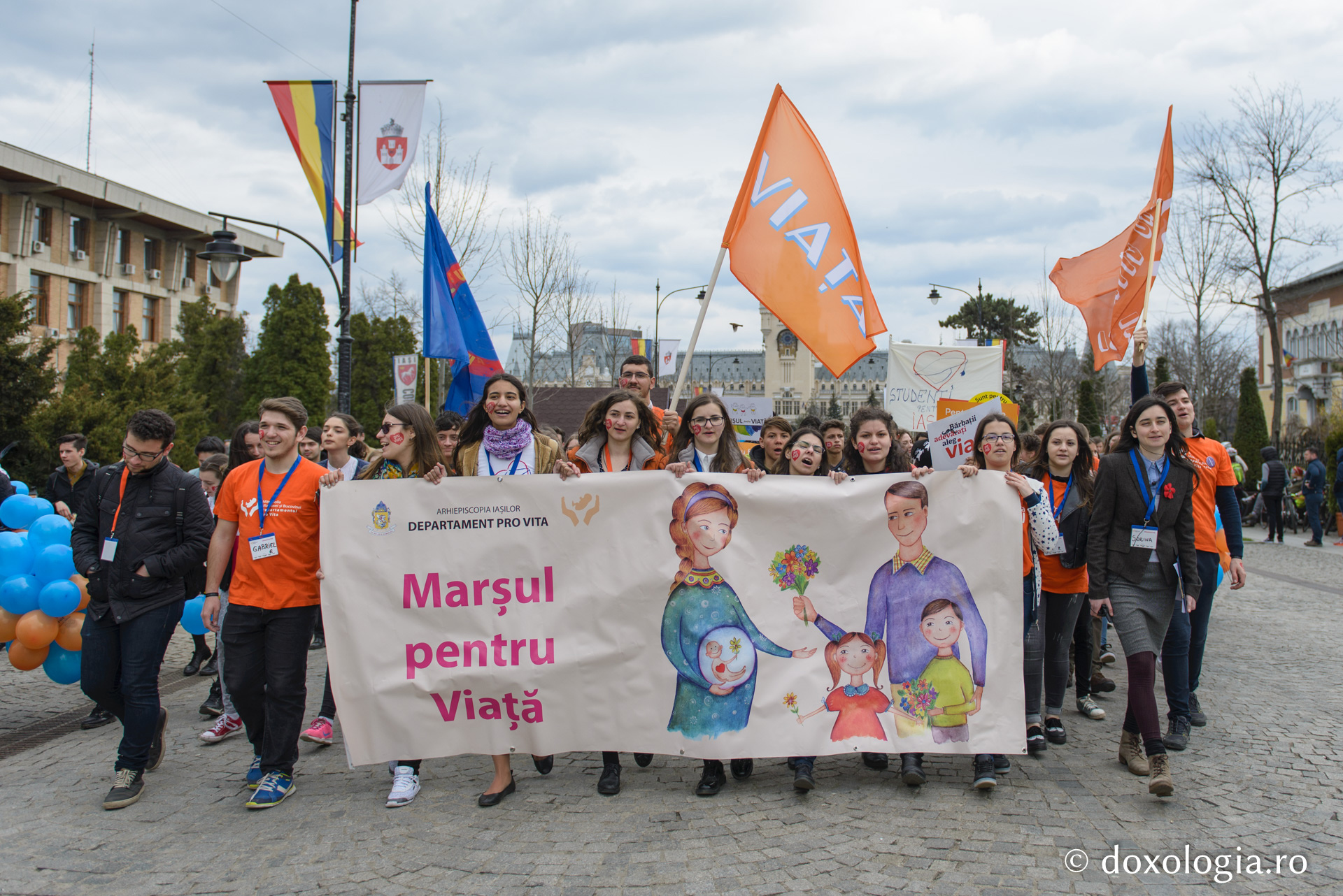 (Video) Mii de ieșeni, la „Marșul pentru Viață” 2017