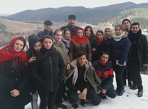 Elevii seminarişti dorohoieni, în pelerinaj la Mănăstirea Putna