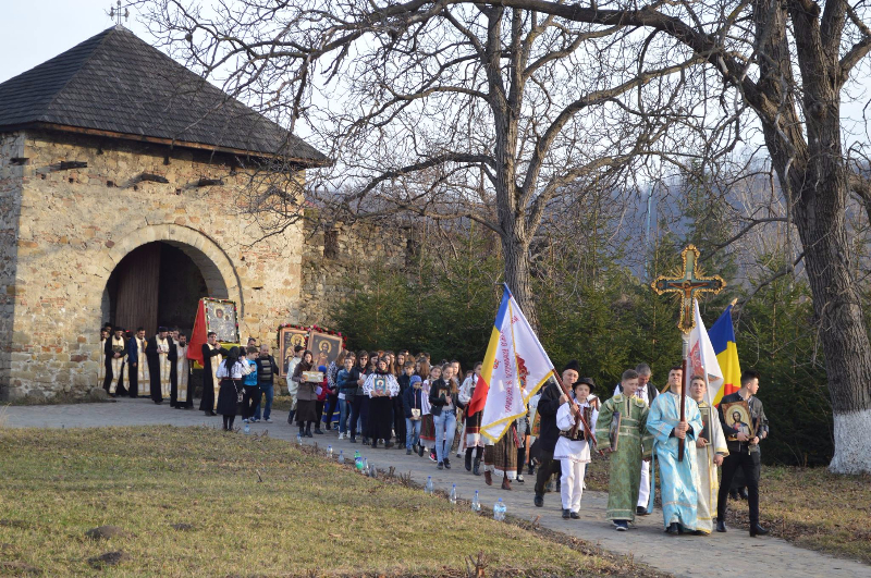Procesiune de Ziua Ortodoxiei la Târgu Ocna Procesiune de Ziua Ortodoxiei la Târgu Ocna