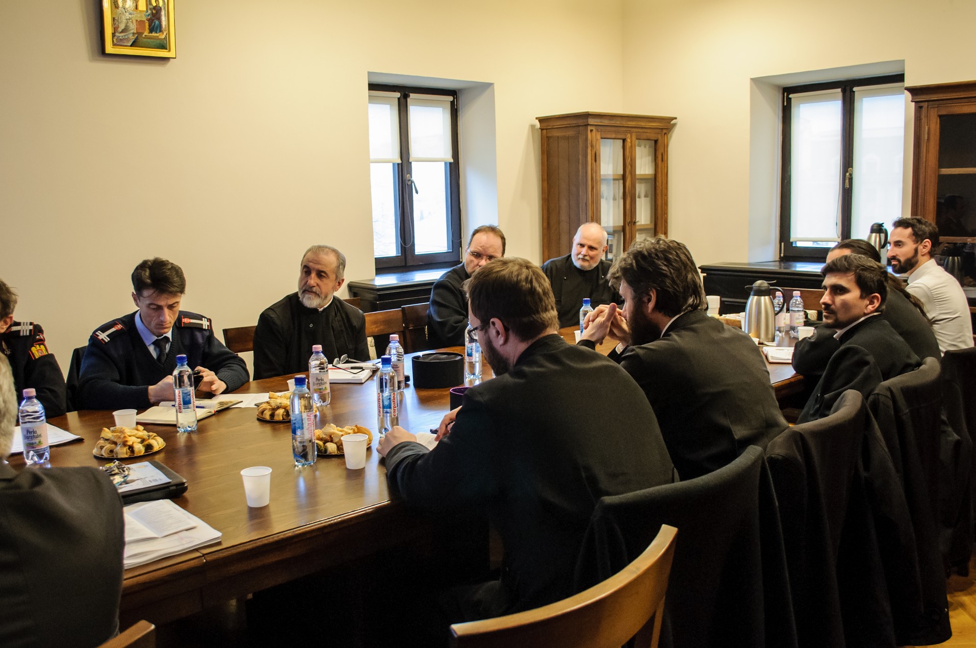 Şedinţe de lucru cu părinţii protopopi din Arhiepiscopia Iaşilor pe tema situaţiilor de urgenţă