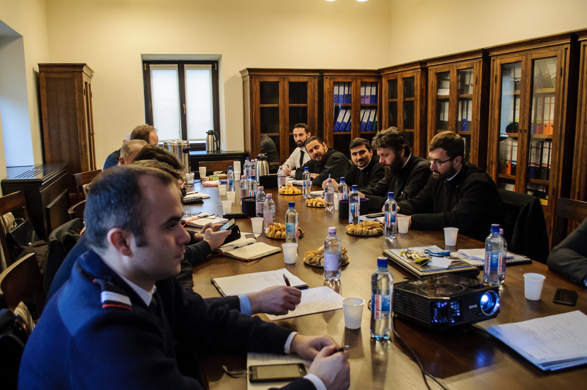 Şedinţe de lucru cu părinţii protopopi din Arhiepiscopia Iaşilor pe tema situaţiilor de urgenţă