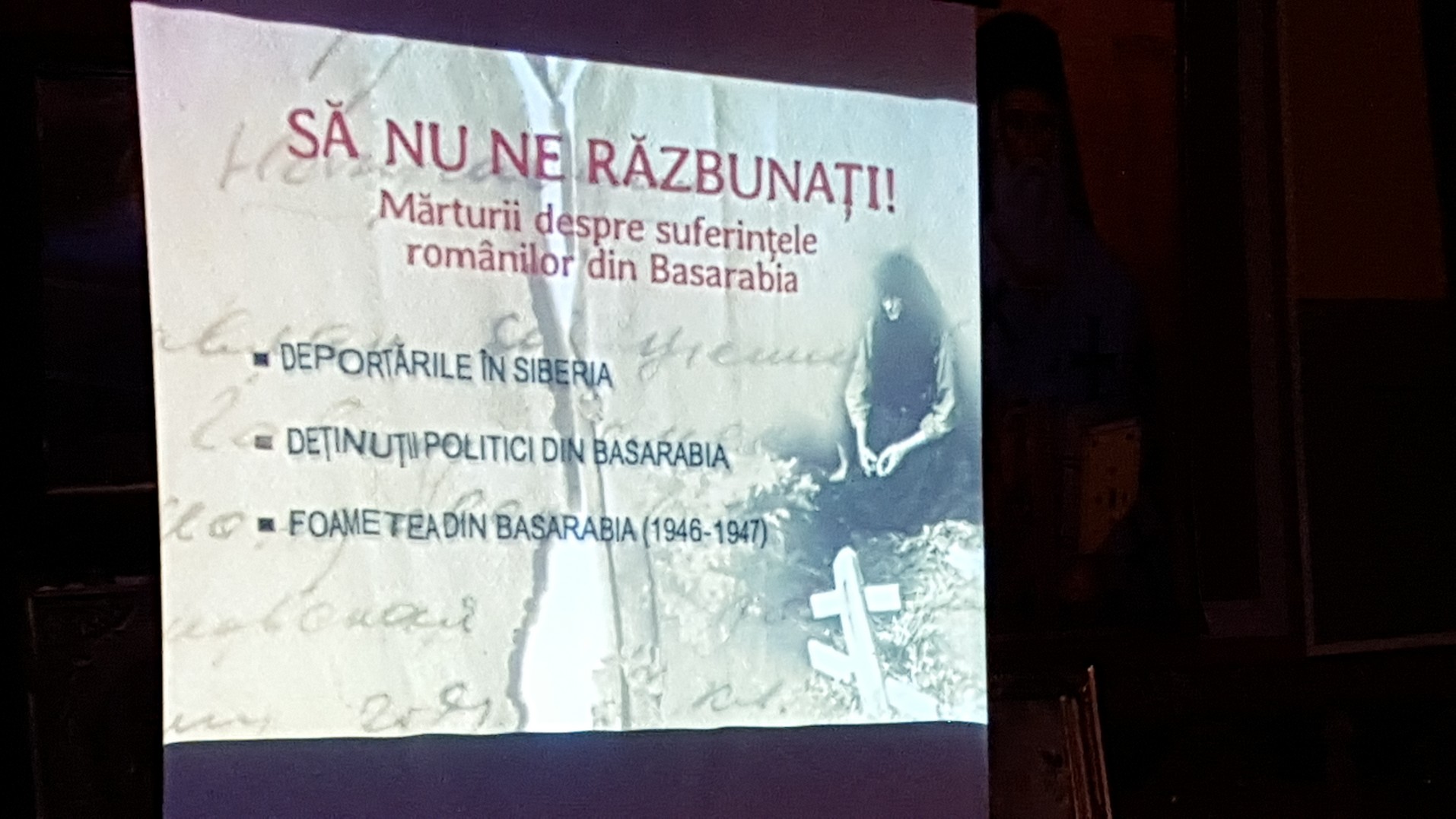 „Să nu ne răzbunaţi”- Simpozion închinat deţinuţilor politici anticomunişti din perioada  1944 - 1989 „Să nu ne răzbunaţi”- Simpozion închinat deţinuţilor politici anticomunişti din perioada  1944 - 1989