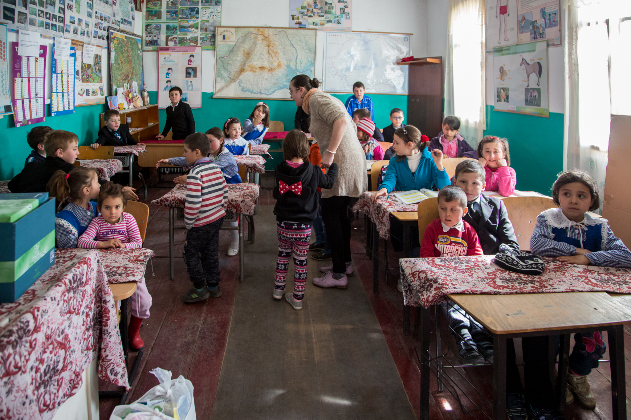 Zâmbete pentru copiii din Buruieneşti