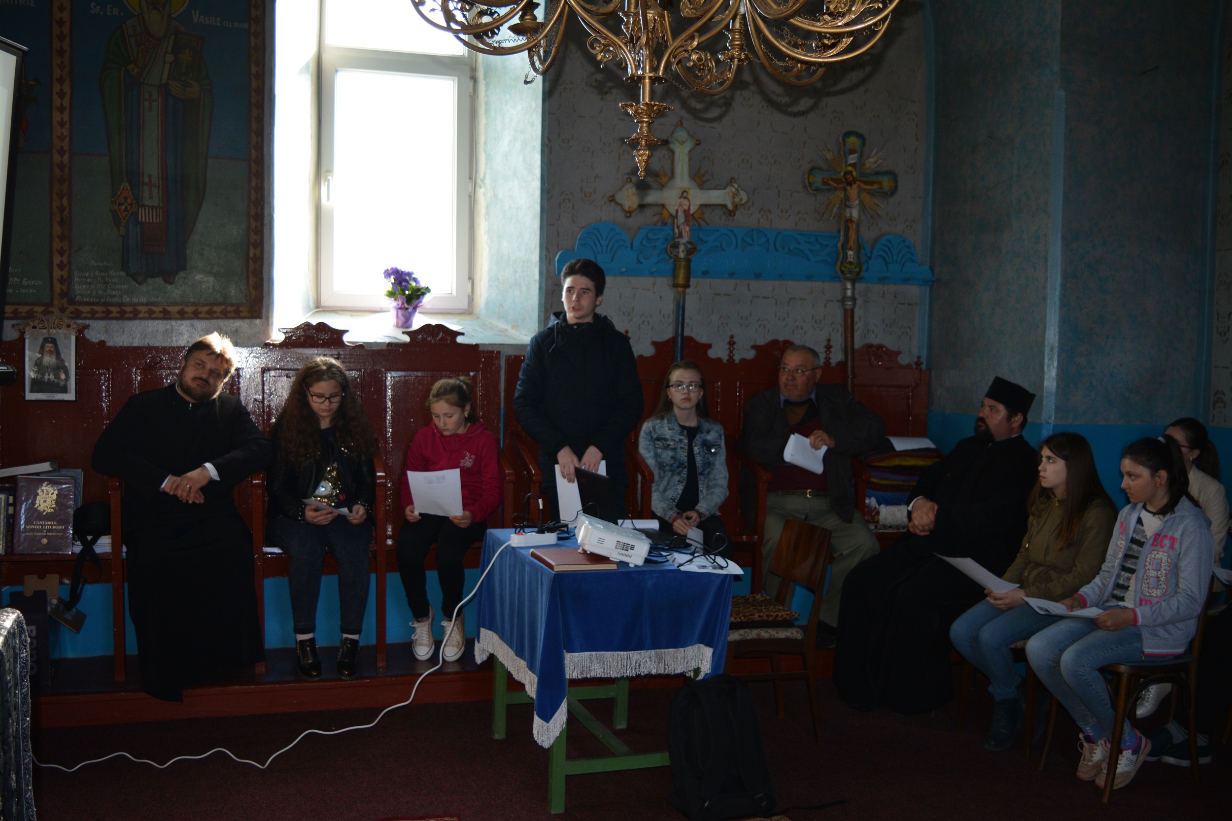 Cateheze demonstrative în două parohii din Protopopiatul Săveni