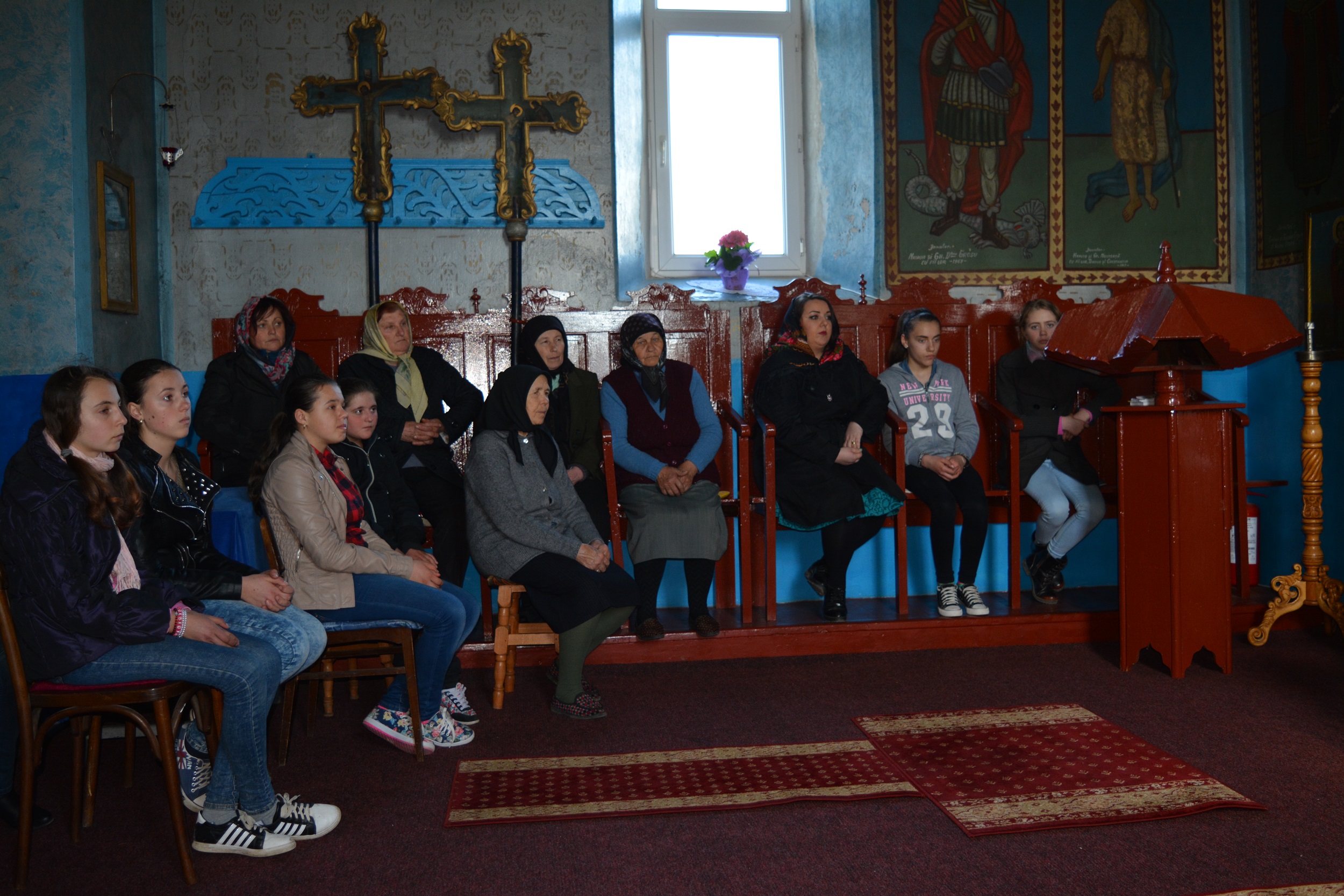 Cateheze demonstrative în două parohii din Protopopiatul Săveni