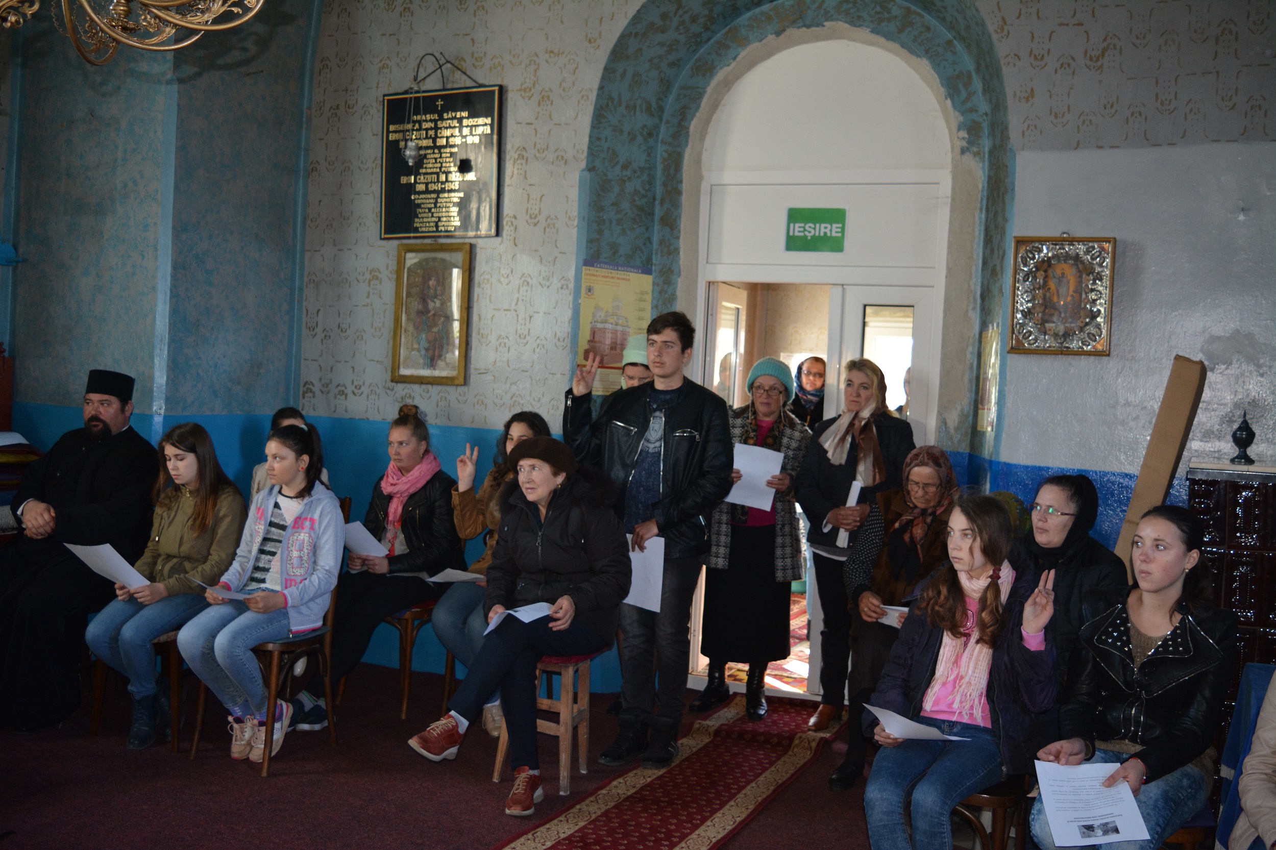 Cateheze demonstrative în două parohii din Protopopiatul Săveni