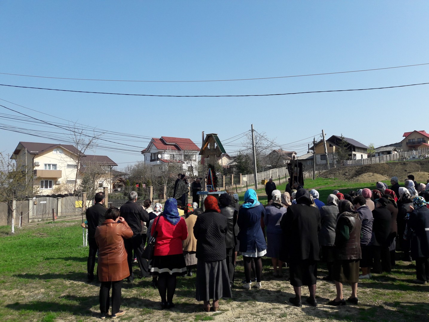 Comemorarea bucovinenilor căzuți la masacrul de la Fântâna Albă, la Parohia Breazu