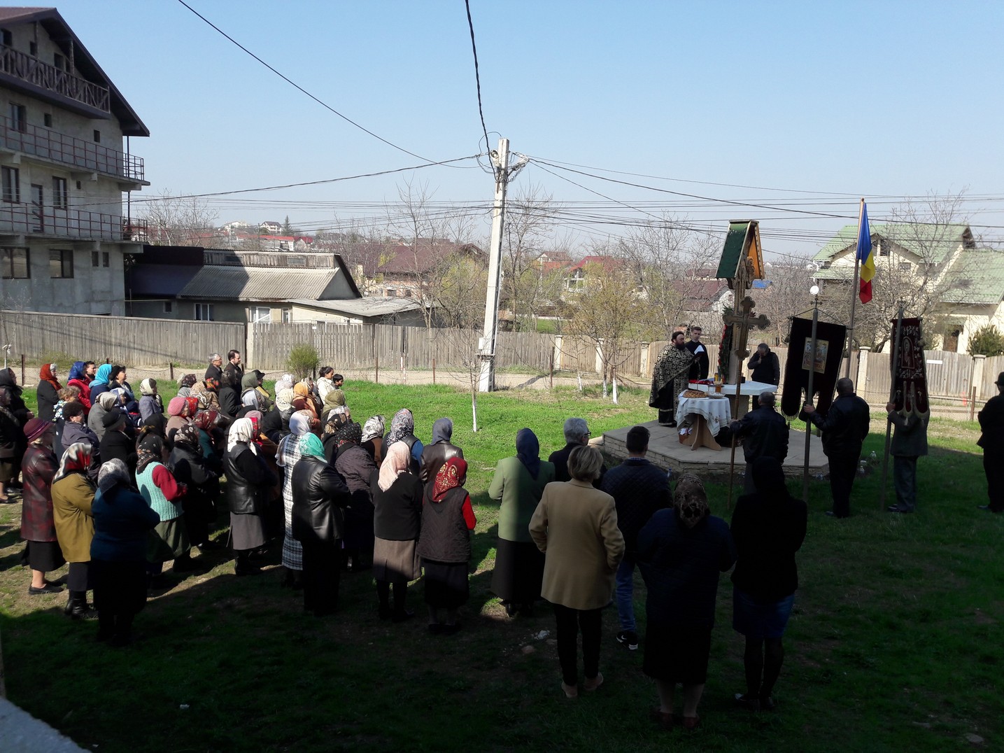 Comemorarea bucovinenilor căzuți la masacrul de la Fântâna Albă, la Parohia Breazu