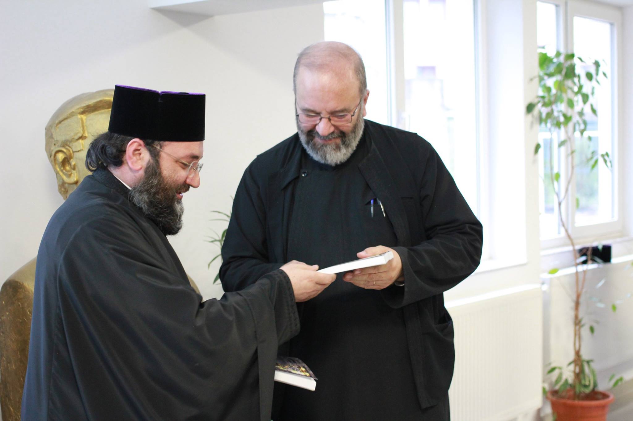 Conferinţă susţinută la Dorohoi de arhim. Mihail Daniliuc