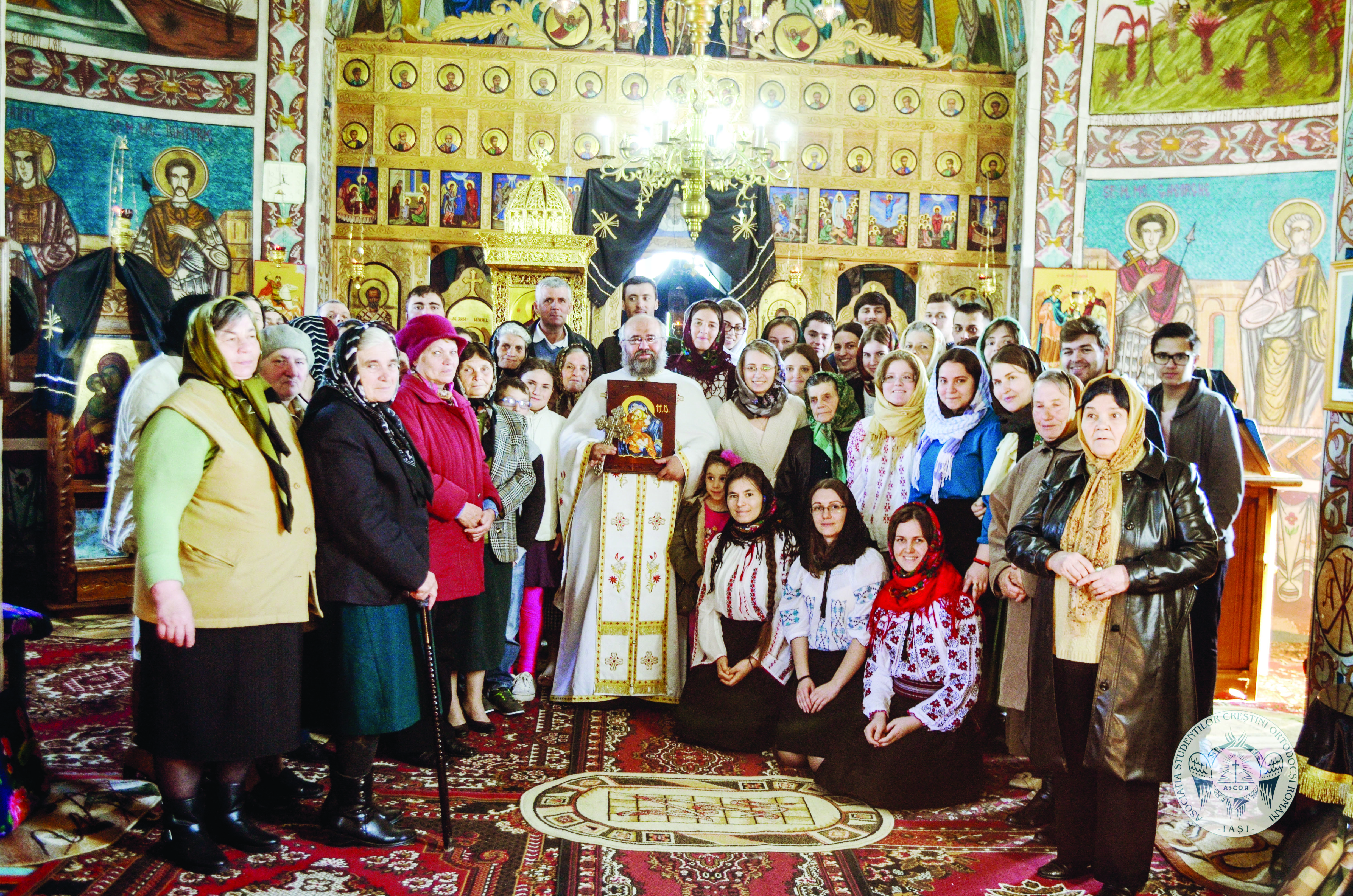 Corul misionar „Învierea“ al ASCOR Iaşi, la Cărbunari