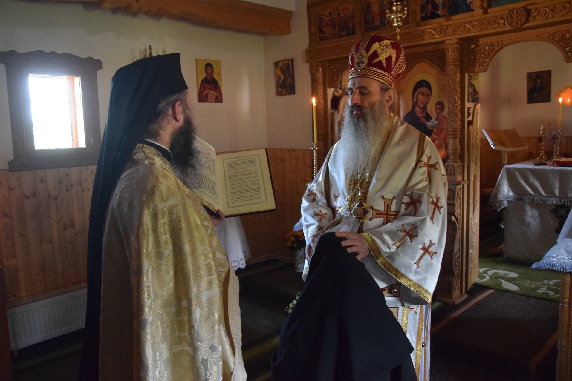 Hirotesia noii starețe de la Mănăstirea Lebăda