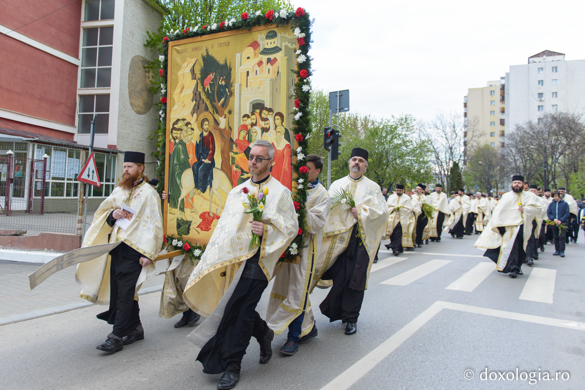 Ajunul Floriilor la Iași: „Ambianța care a dominat această procesiune a fost una de bucurie”