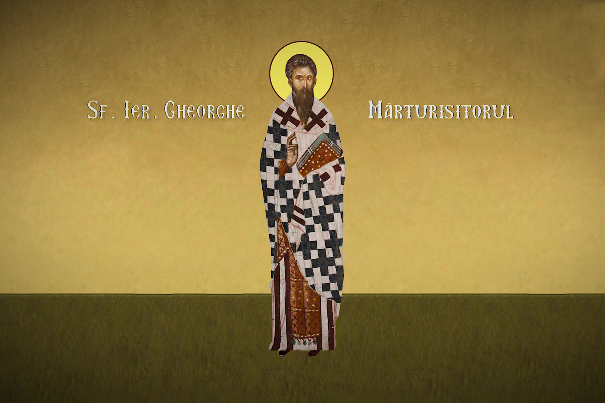 Sfântul Ierarh Gheorghe Mărturisitorul, episcopul Antiohiei Pisidiei ‒ drumul spre sfințenie Sfântul Ierarh Gheorghe Mărturisitorul, episcopul Antiohiei Pisidiei ‒ drumul spre sfințenie
