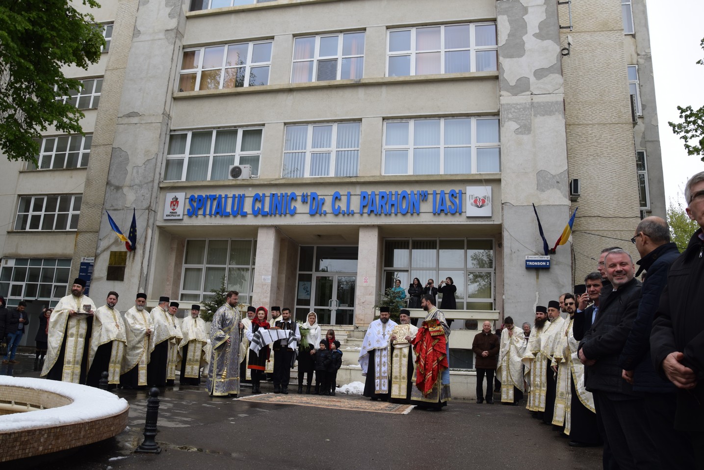 Biserica Spitalului „Dr. C. I. Parhon“ din Iaşi a fost sfinţită de IPS Mitropolit Teofan Biserica Spitalului „Dr. C. I. Parhon“ din Iaşi a fost sfinţită de IPS Mitropolit Teofan