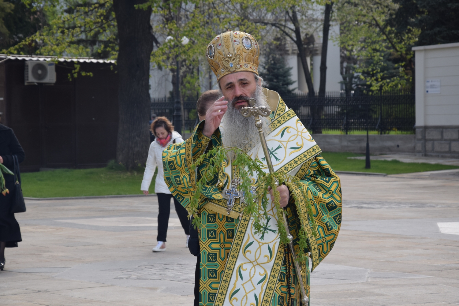 Floriile la Catedrala mitropolitană din Iași: „Nimic nu este mai mare în viața creștinului decât smerenia”