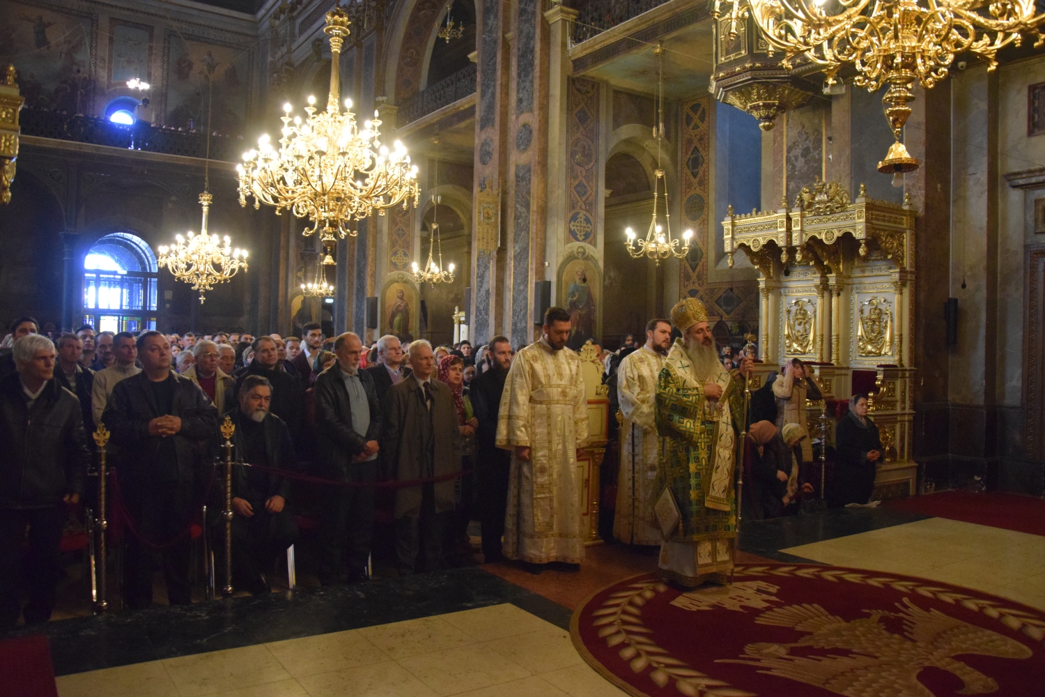 Floriile la Catedrala mitropolitană din Iași: „Nimic nu este mai mare în viața creștinului decât smerenia”