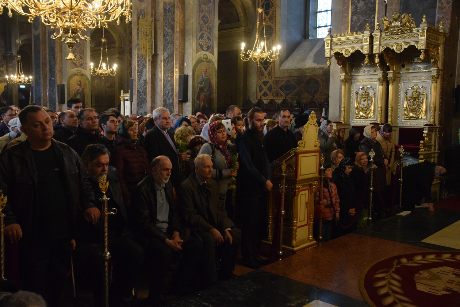 Floriile la Catedrala mitropolitană din Iași: „Nimic nu este mai mare în viața creștinului decât smerenia”