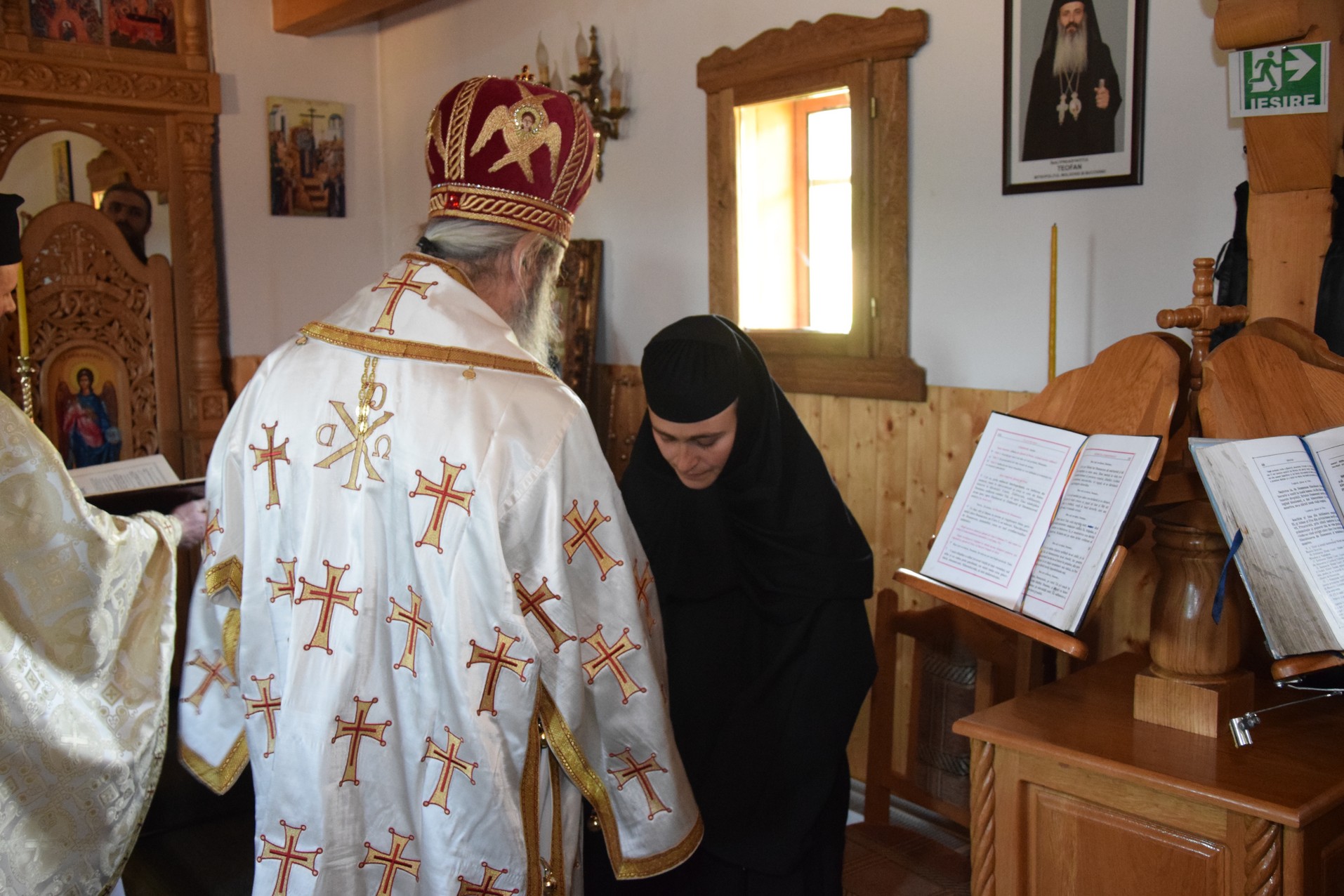 Hirotesia noii starețe de la Mănăstirea Lebăda