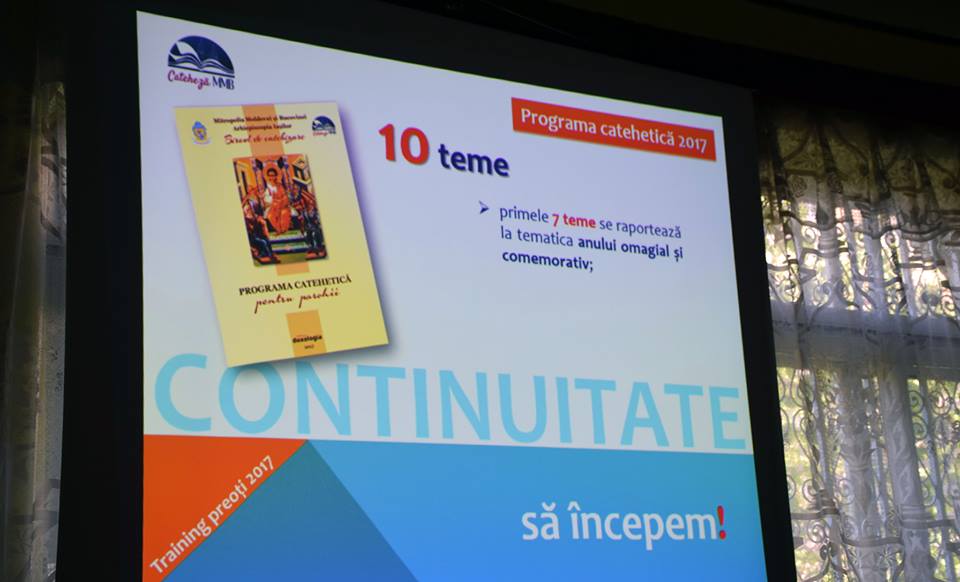 Training catehetic la Piatra-Neamţ