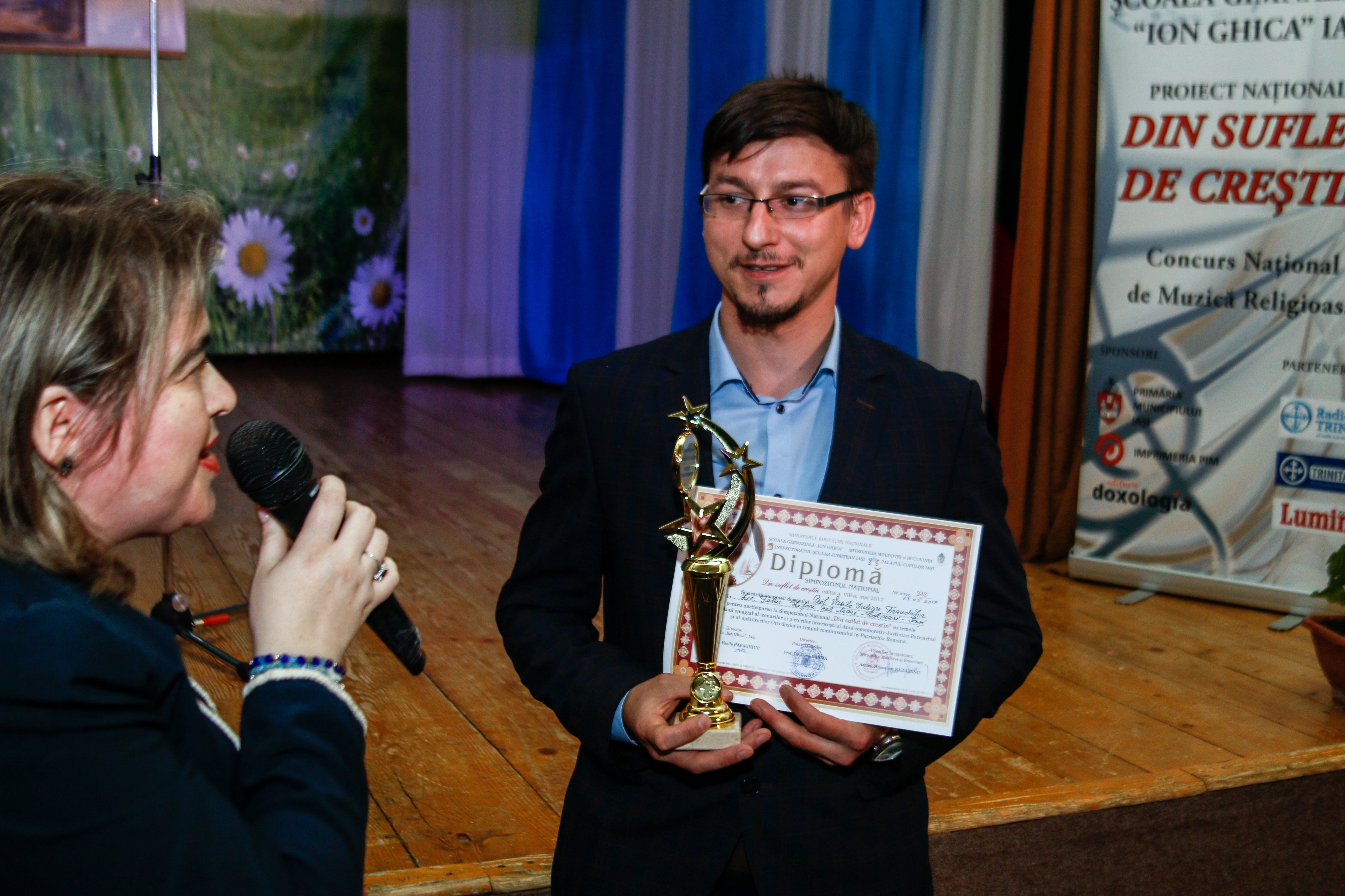 450 de participanţi în 8 ore de muzică la concursul „Din suflet de creştin“