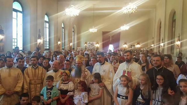 Preasfințitul Siluan, în Parohia „Sfinții Împărați Constantin și Elena” din Brescia I Preasfințitul Siluan, în Parohia „Sfinții Împărați Constantin și Elena” din Brescia I