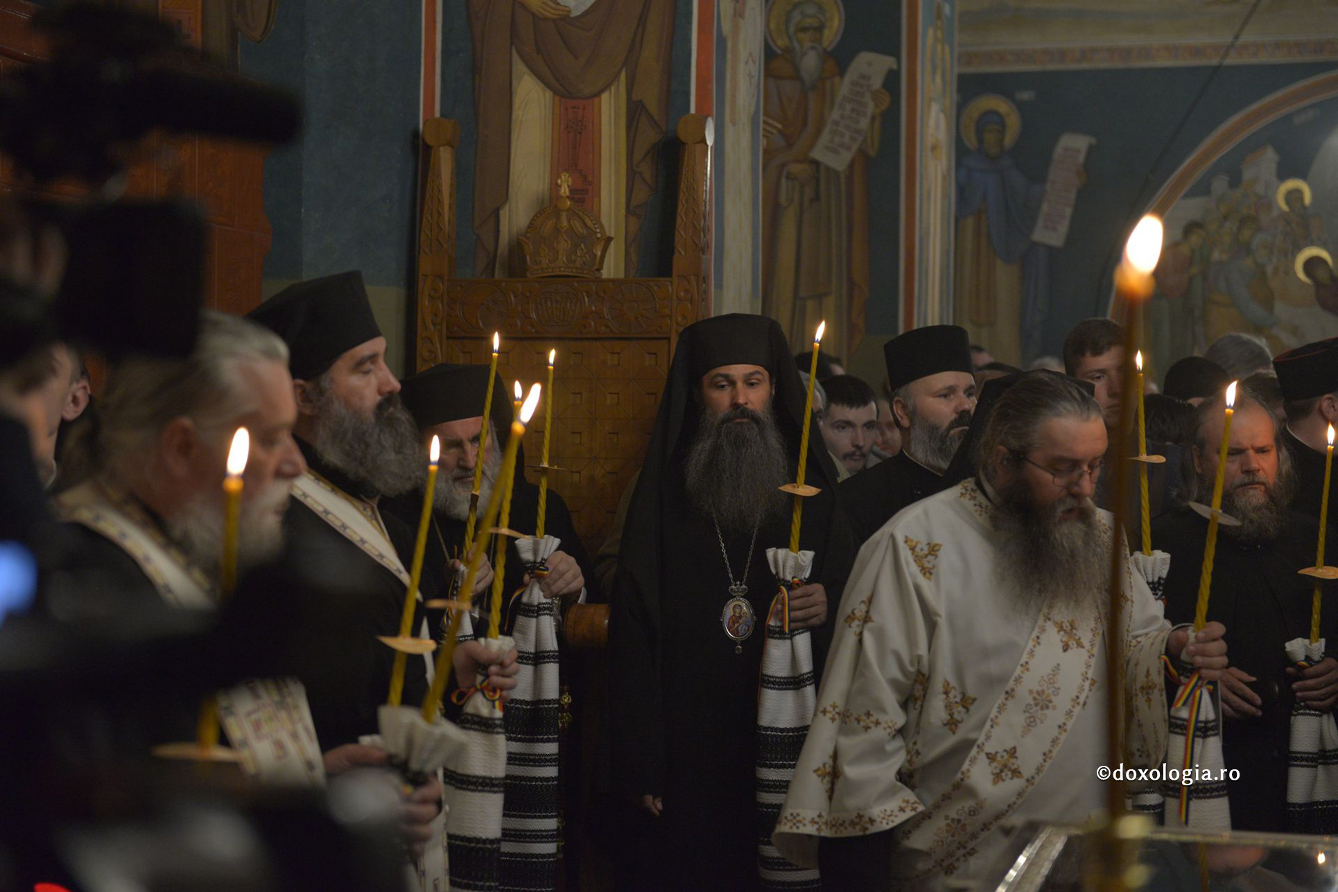 Ultima slujbă de pomenire a Mitropolitului Iacob Putneanul și a Cuvioșilor Sila, Paisie și Natan