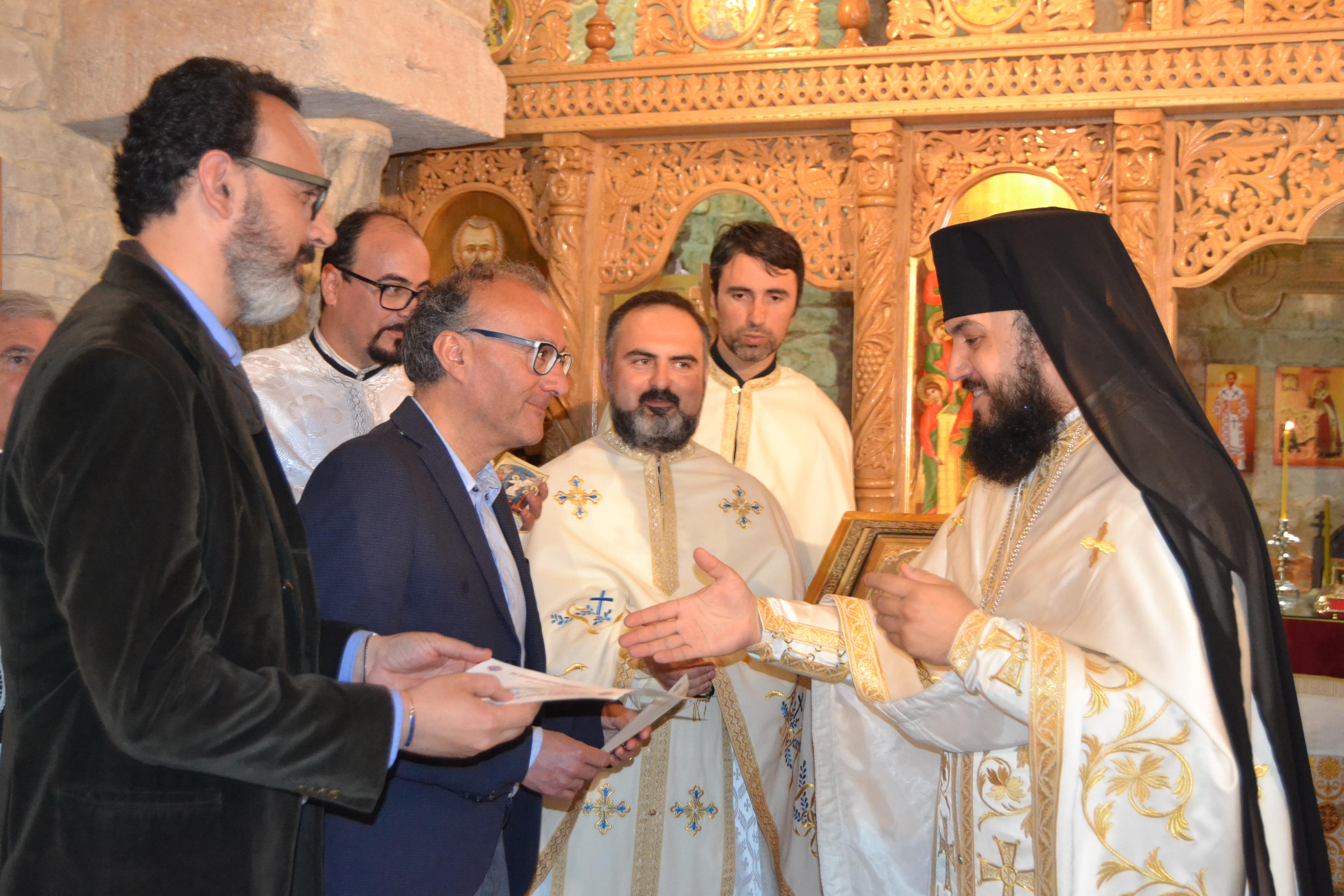 Parohia Trani (Italia), în haine de sărbătoare