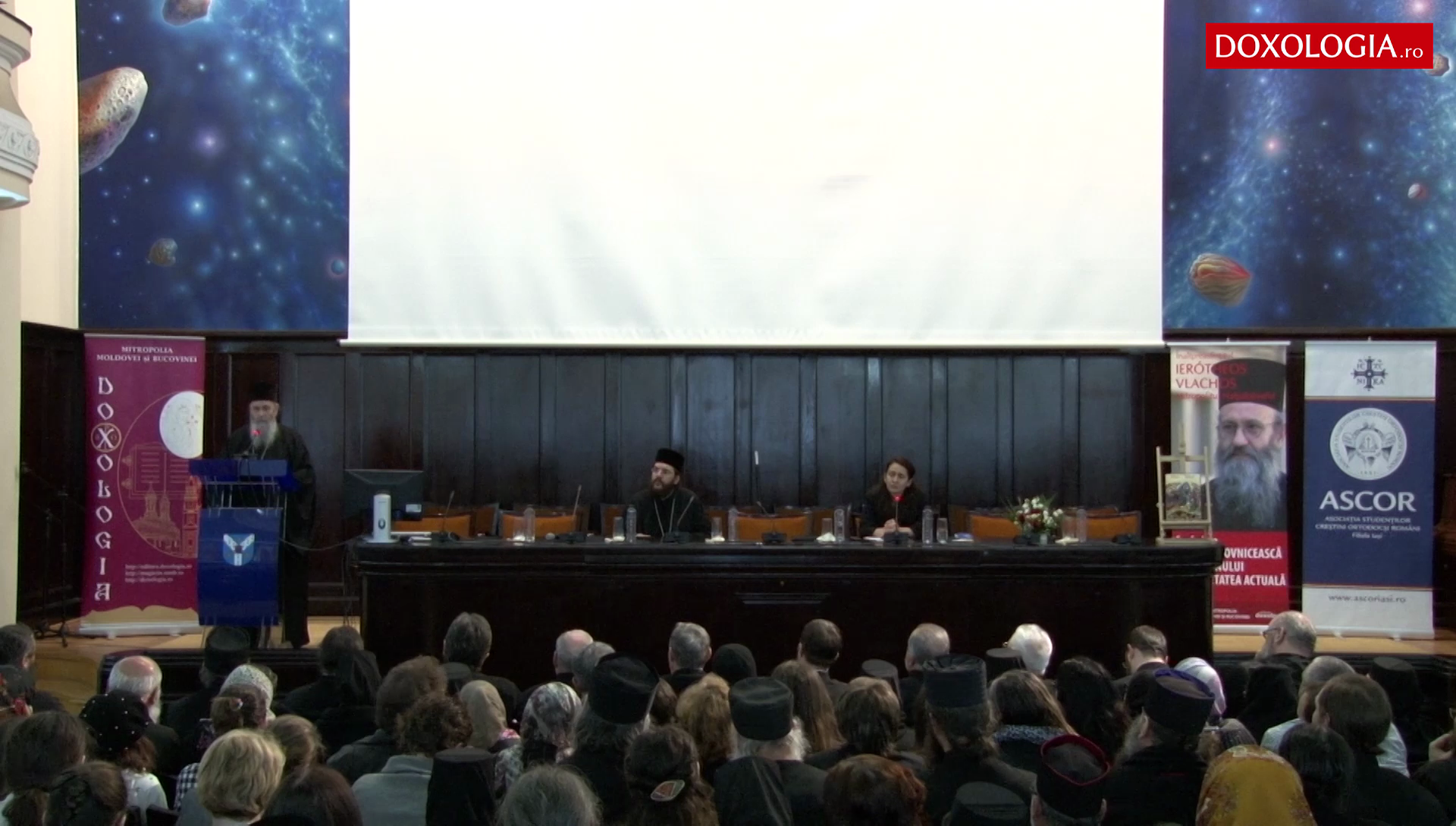 (Video) Viața duhovnicească a creștinului în societatea actuală – IPS Ierótheos Vlachos | Expunere