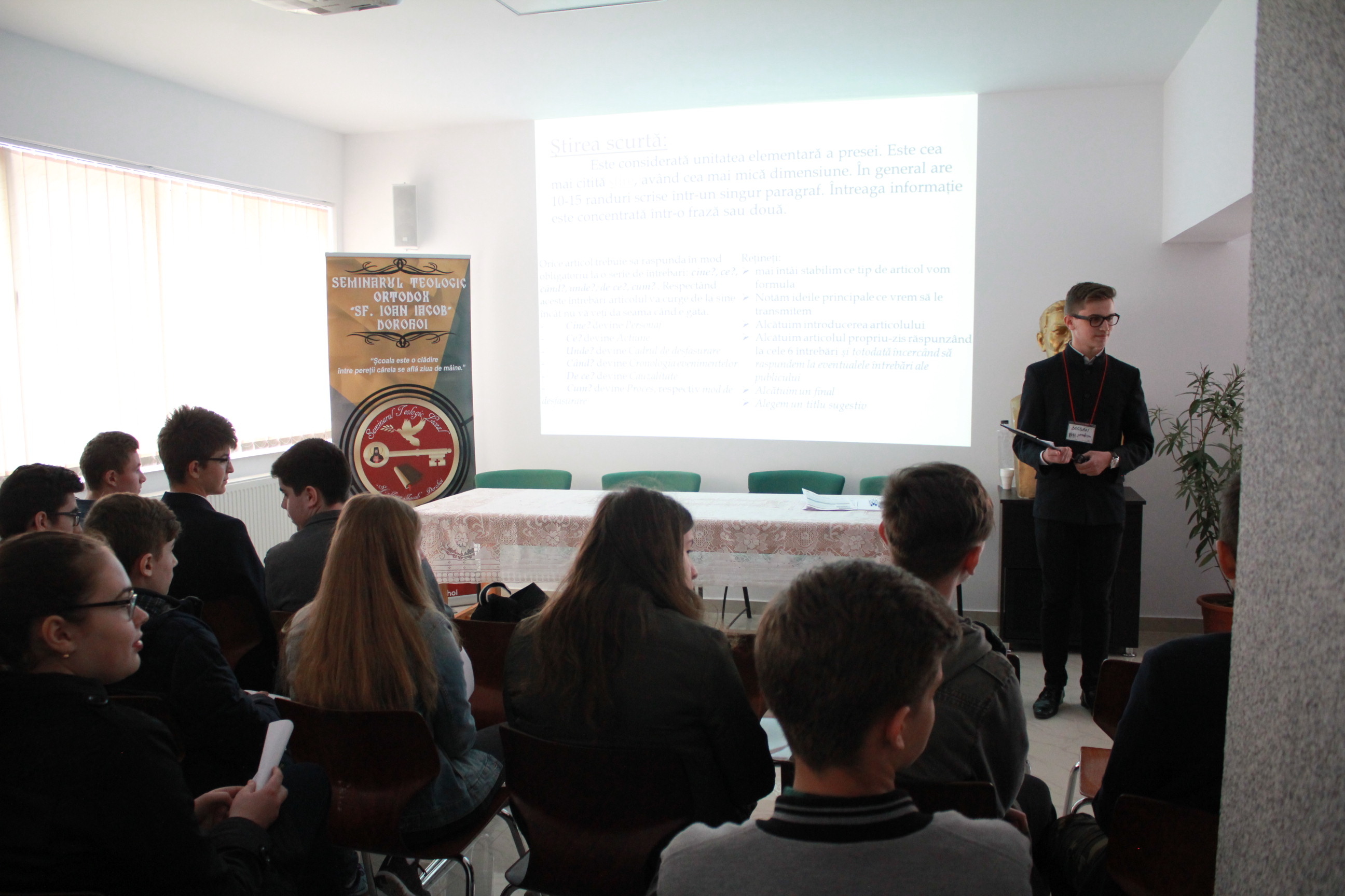 Săptămâna porţilor deschise la Seminarul Teologic din Dorohoi