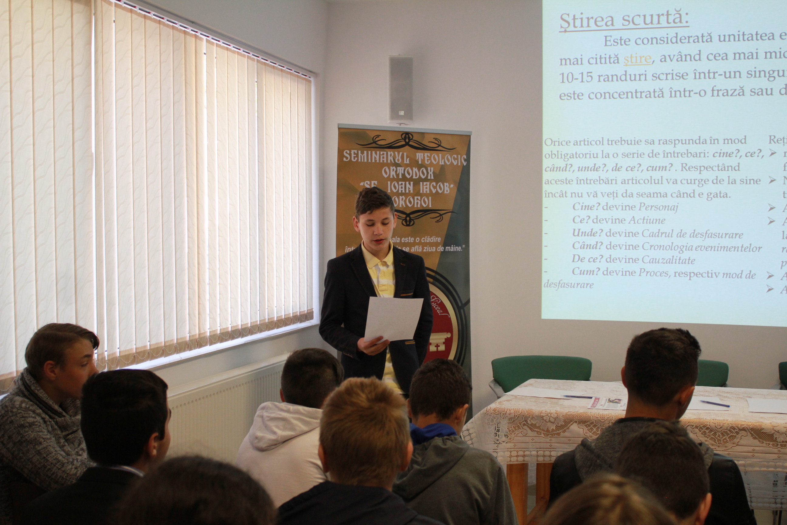 Săptămâna porţilor deschise la Seminarul Teologic din Dorohoi