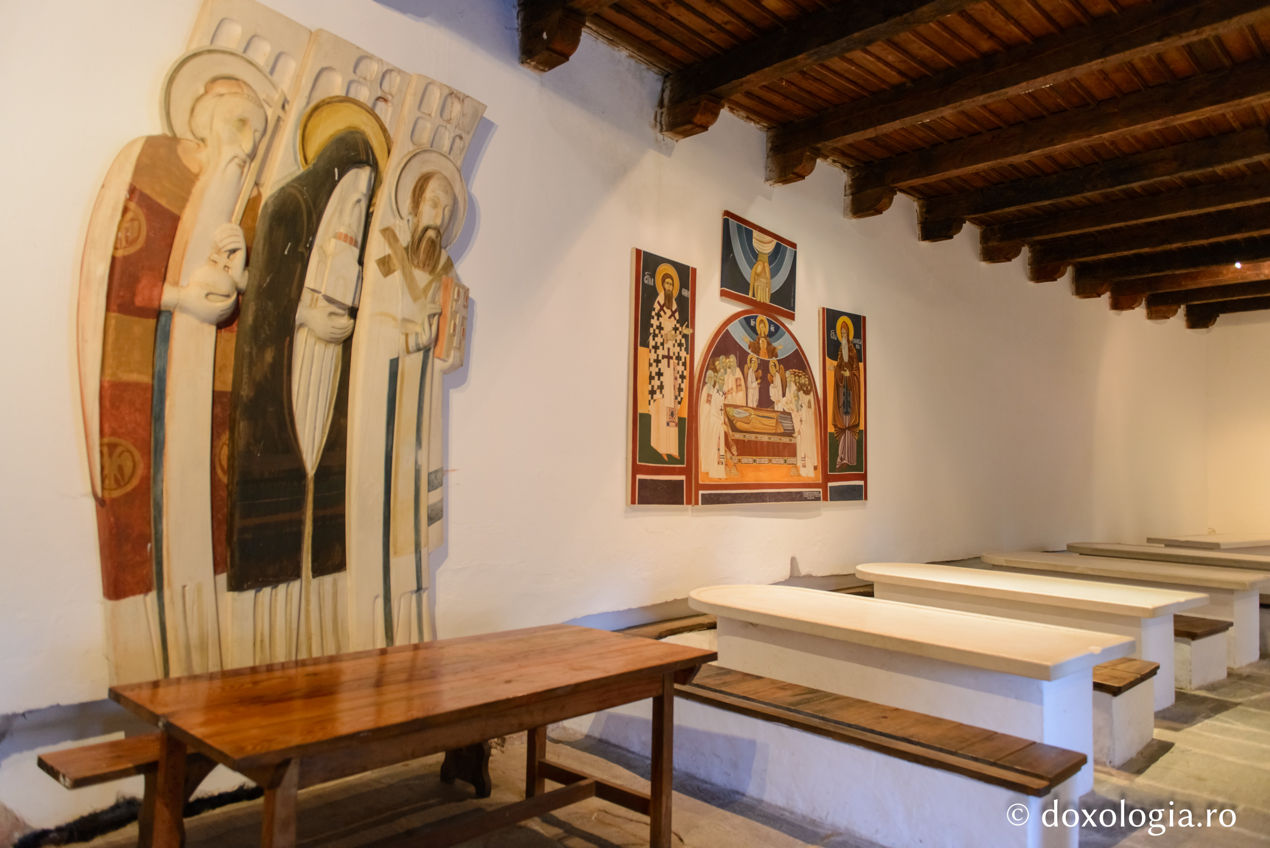 Trapeza veche a Mănăstirii Studenica