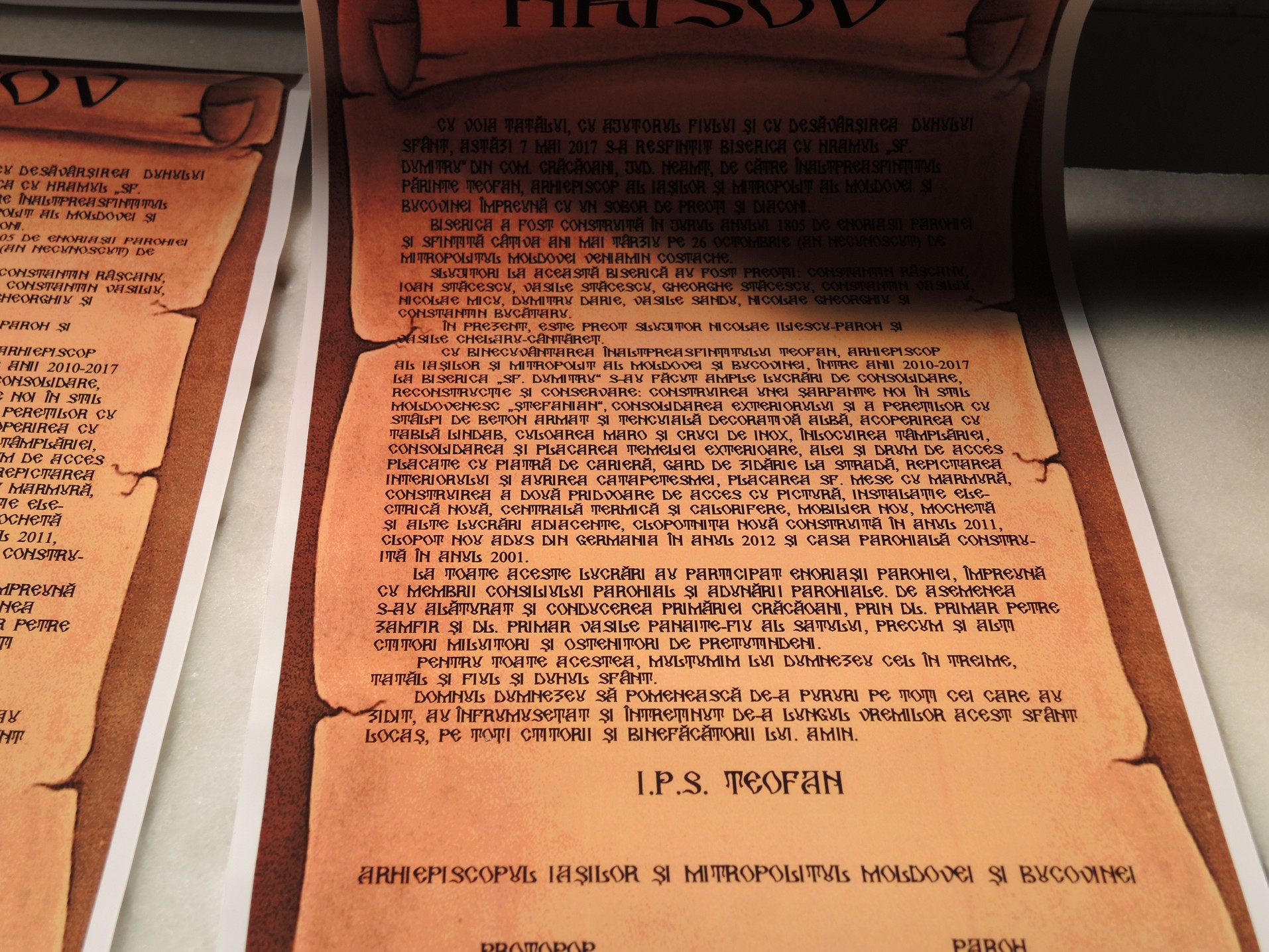 Resfințire de biserică la Crăcăoani: „Biserica este spitalul unde Doctorul este Dumnezeu” Resfințire de biserică la Crăcăoani: „Biserica este spitalul unde Doctorul este Dumnezeu”