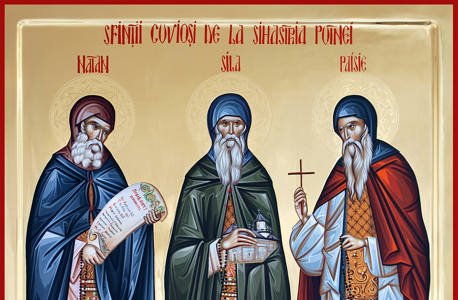 Utrenia Sfinților Cuvioși Sila, Paisie și Natan de la Sihăstria Putnei