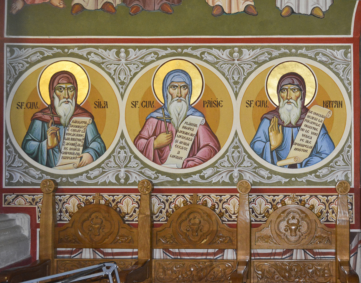 Sfinții Cuvioși Sila, Paisie și Natan de la Sihăstria Putnei