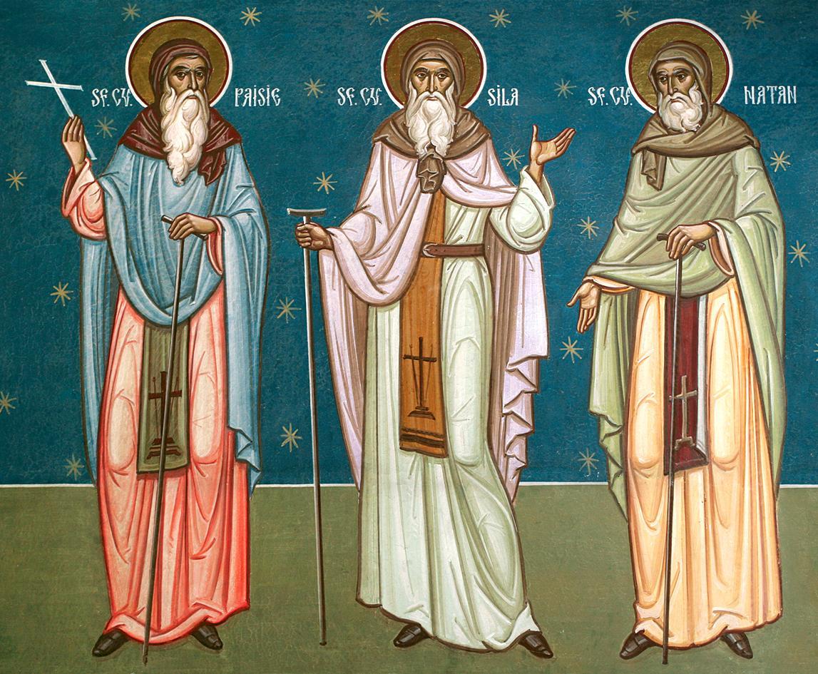 Vecernia Sfinților Cuvioși Sila, Paisie și Natan de la Sihăstria Putnei