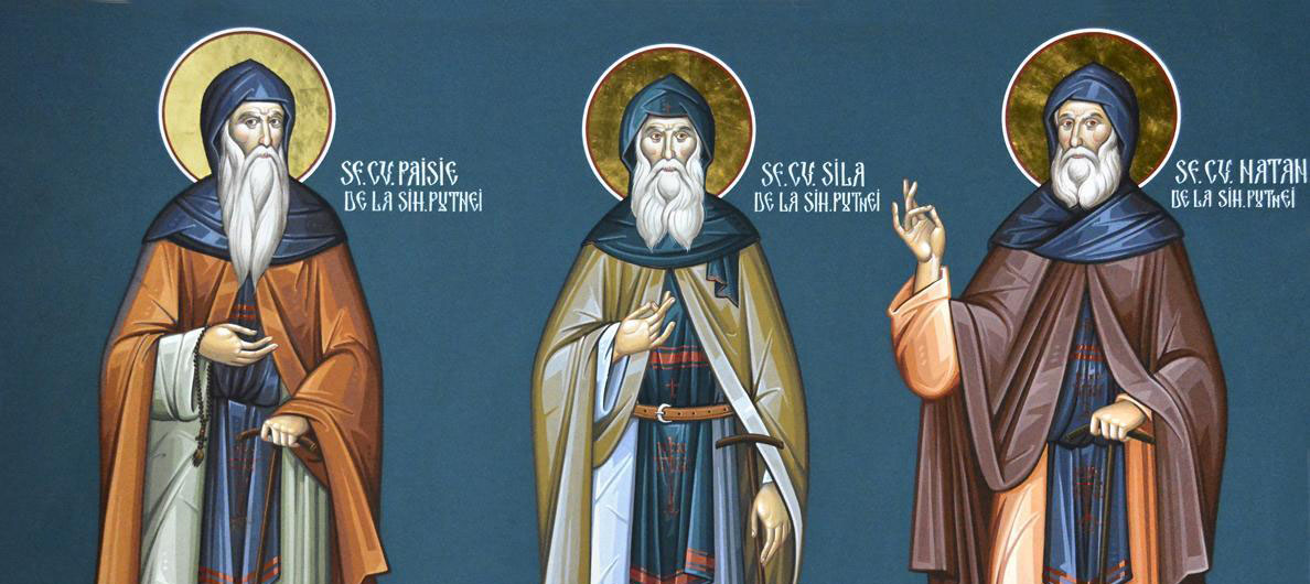 Acatistul Sfinților Cuvioși Sila, Paisie și Natan de la Sihăstria Putnei