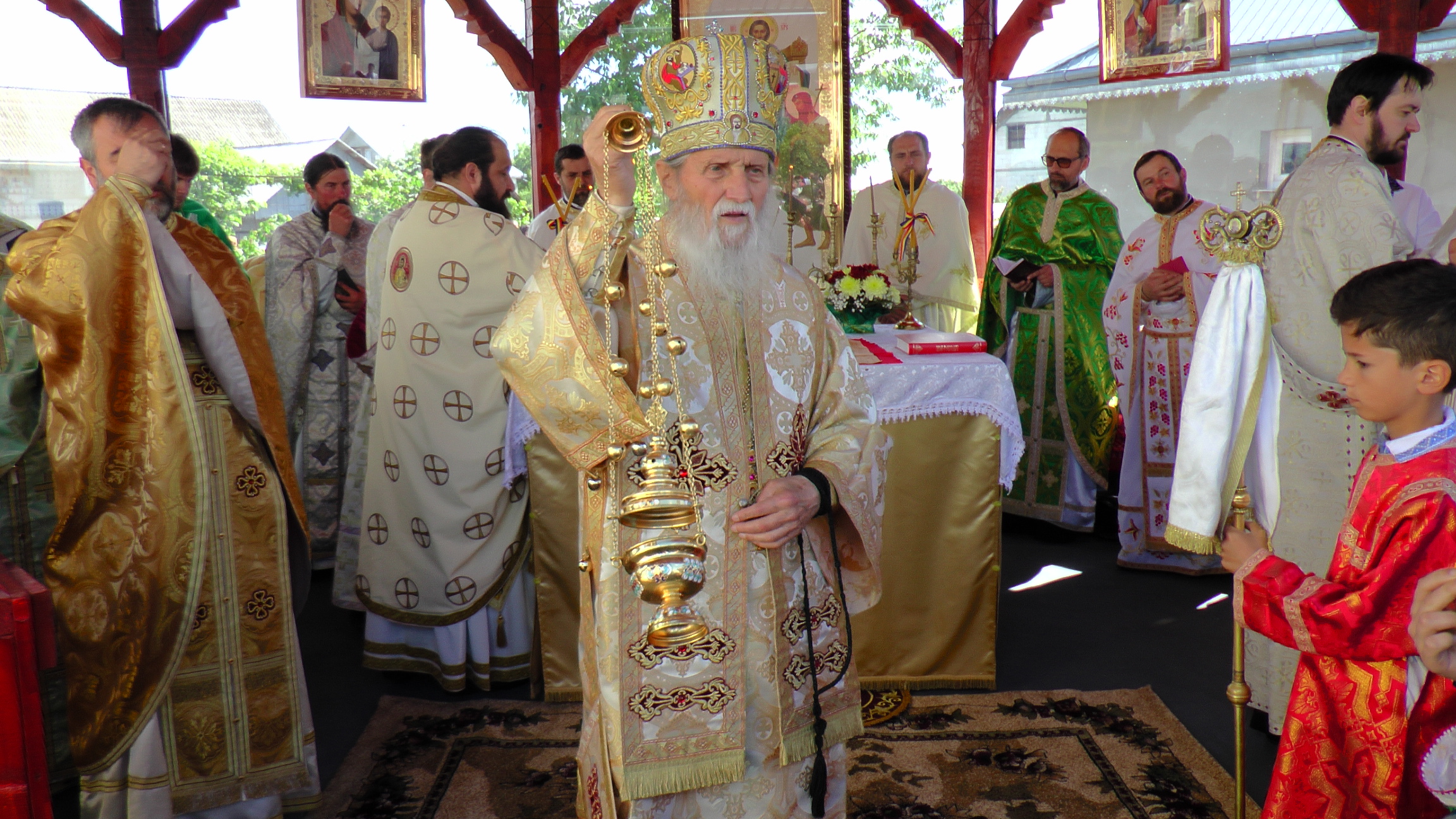 O nouă biserică în localitatea suceveană Baia