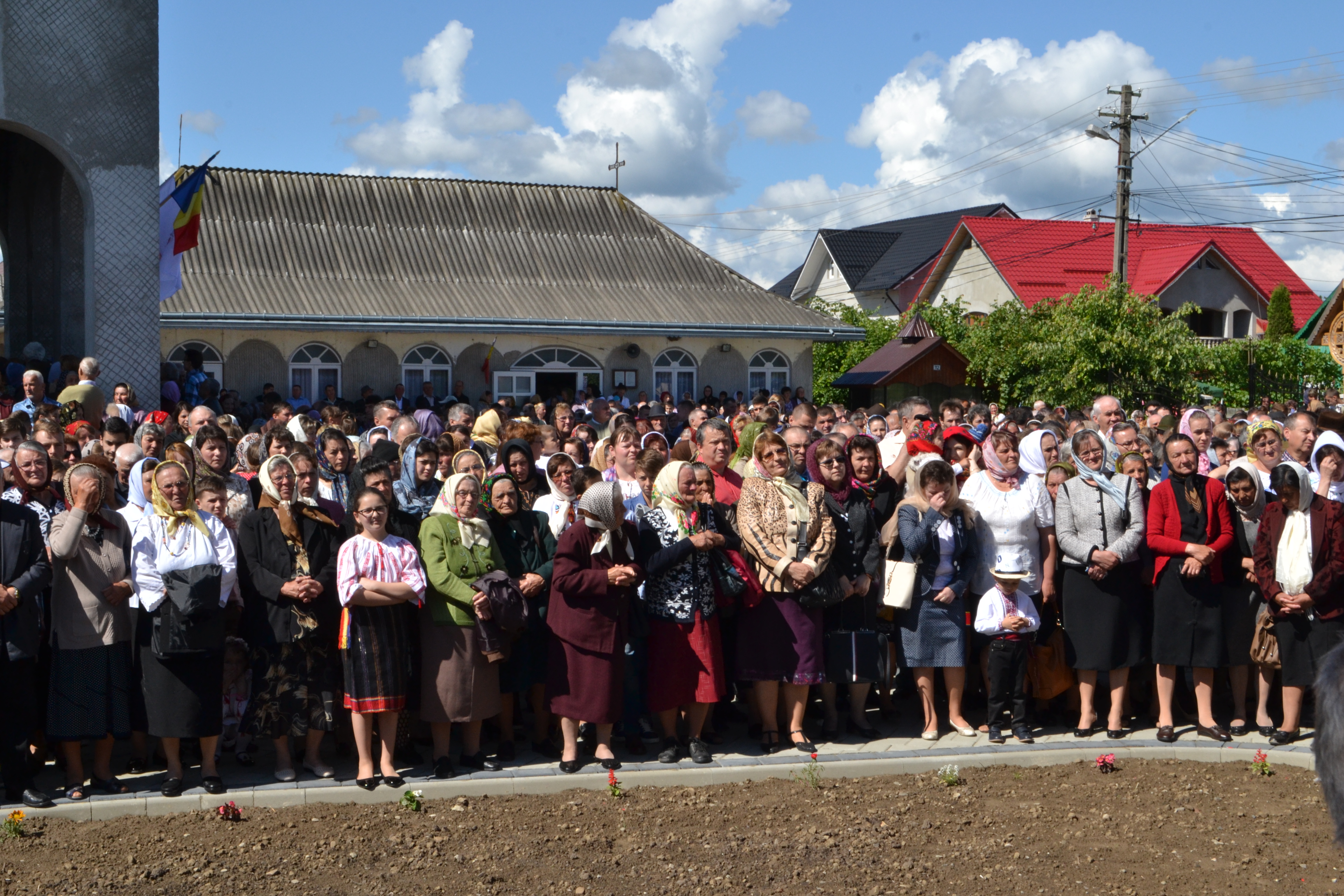 O nouă biserică în localitatea suceveană Baia