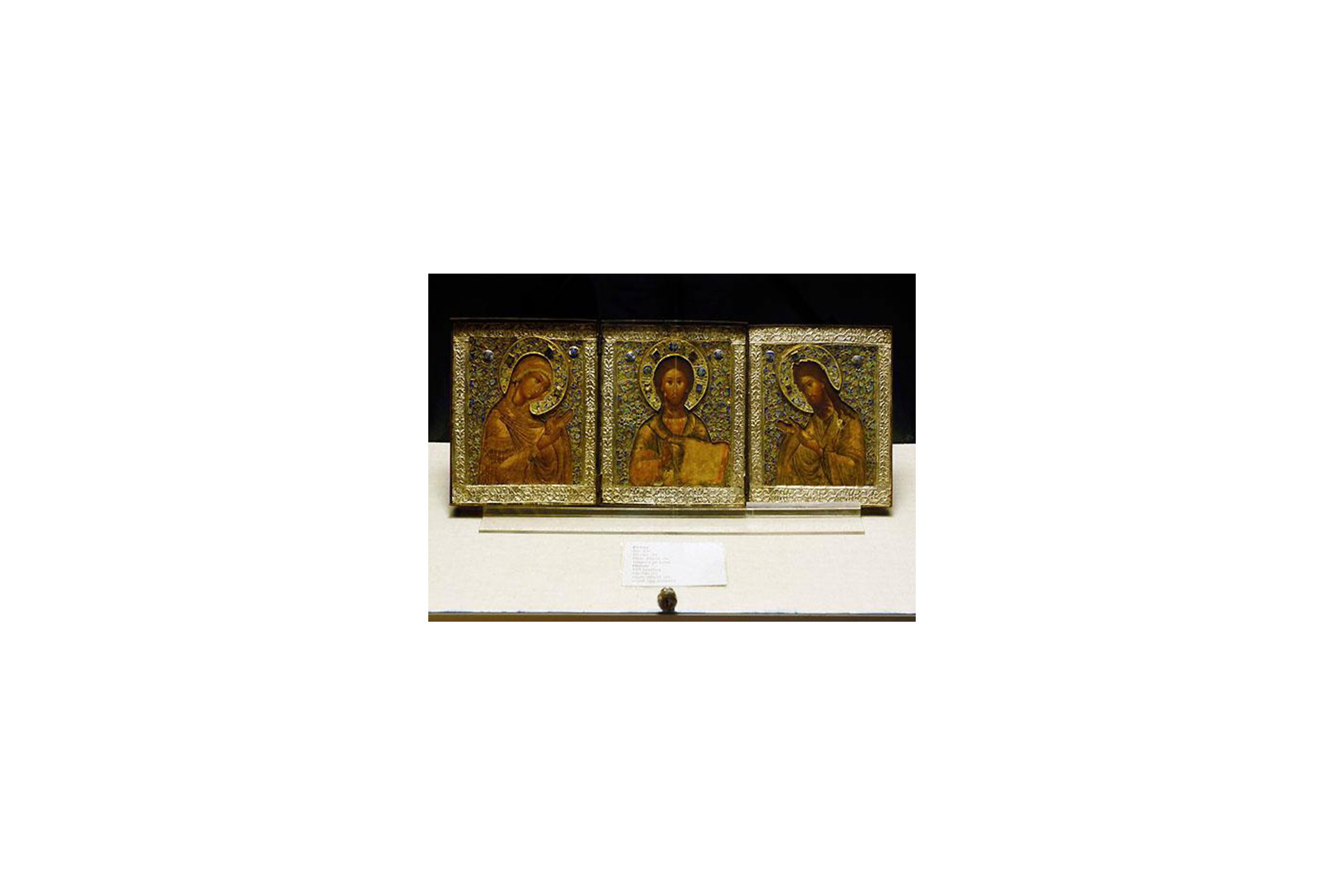 Icoana „Maica Domnului cu Pruncul” și tripticul Deisis de la Mănăstirea Putna