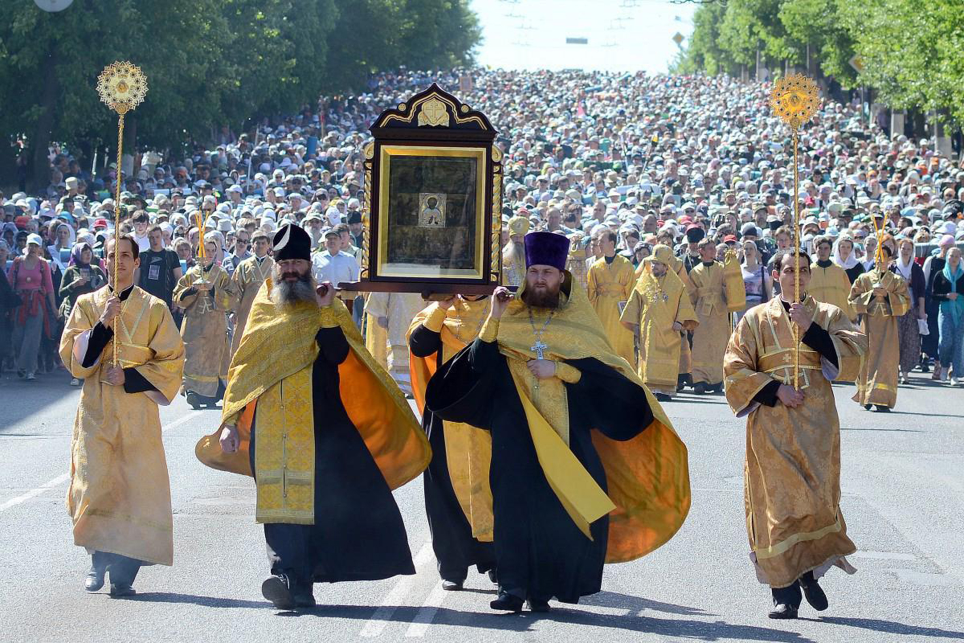 Великая Пасха крестный ход